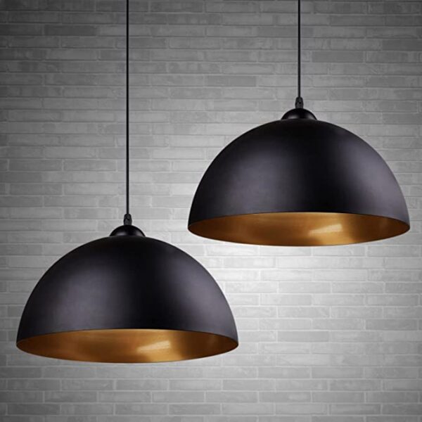 Vintage Designed Pendant Lights, Set of 2.