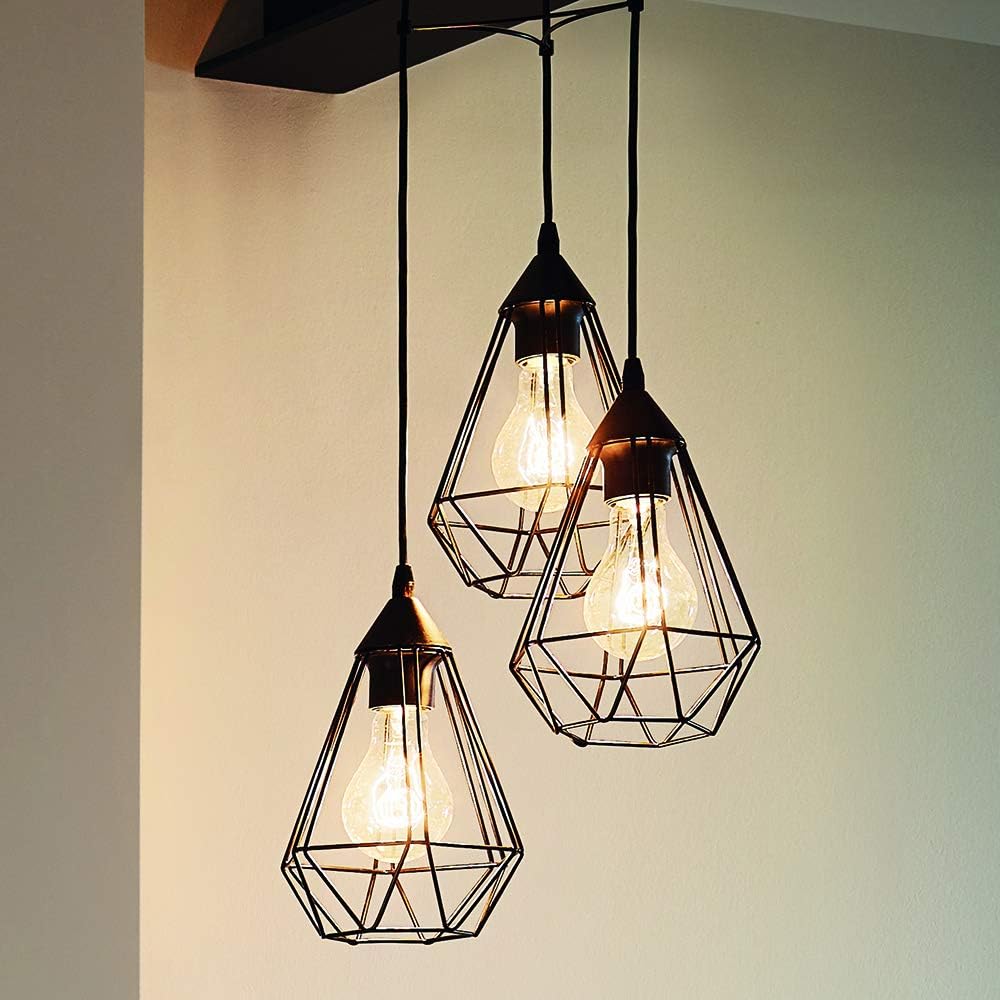 Eglo, Metal Braided Pendant Lighting