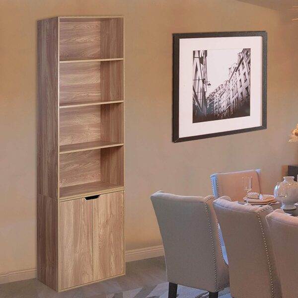 URBNLIVING, 6-Tier Bookcase Cabinet