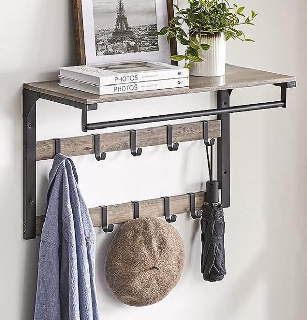 Vasagle, industrial hallway coat racks