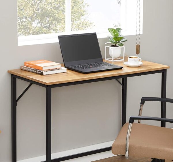 VASAGLE, Industrial Style Computer Desk for Apartments & Small Rooms