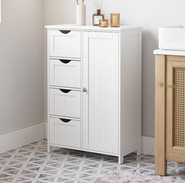 VASAGLE, Bathroom Cabinet, compact dresser